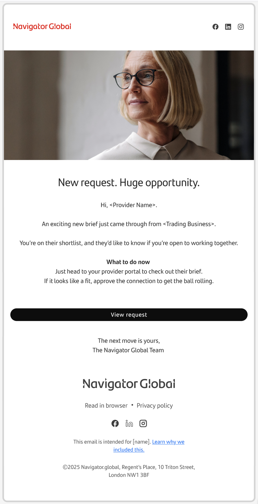 New-request-huge-opportunity